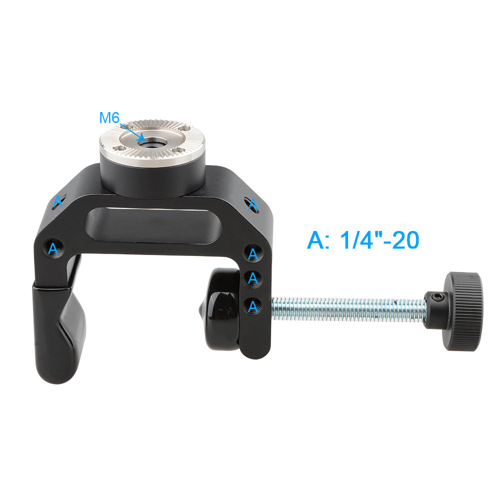 CAMVATE C-clamp with ARRI Rosette Mount Adapter
