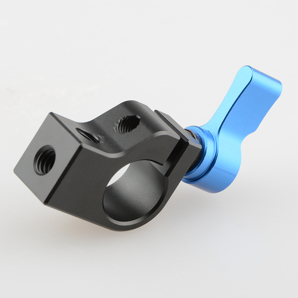 CAMVATE 15mm Rod Clamp (Blue Thumbscrew)