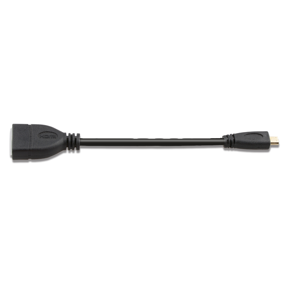CAMVATE Micro HDMI to HDMI Male to Female Converter Adapter (6")