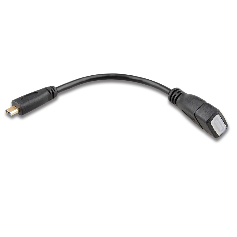 CAMVATE Micro HDMI to HDMI Male to Female Converter Adapter (6")