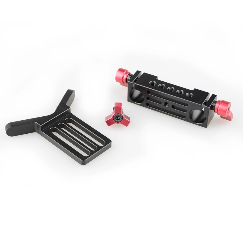 CAMVATE Lens Support Mount Rod Clamp Holder Bracket for 15mm Rod System Follow Focus