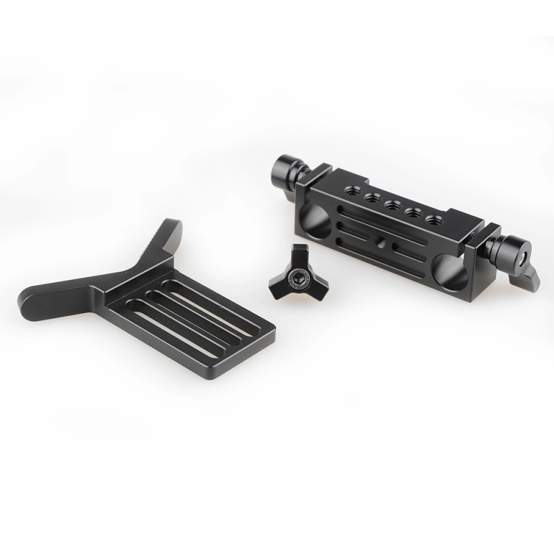 CAMVATE Lens Support 15mm Rod Clamp Rail Block for DSLR Rig Rod Support Rail System