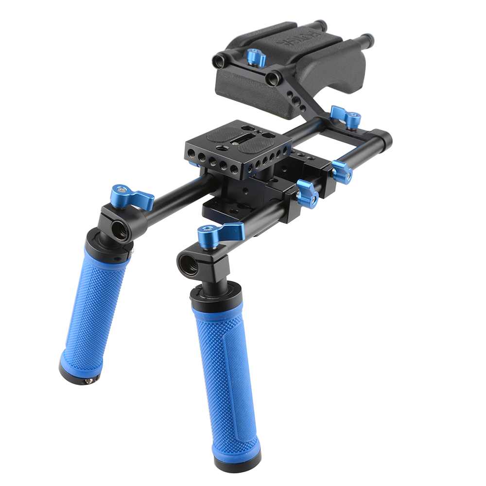 CAMVATE Shoulder Support Dual Handgrip Movie Kit (Pro)