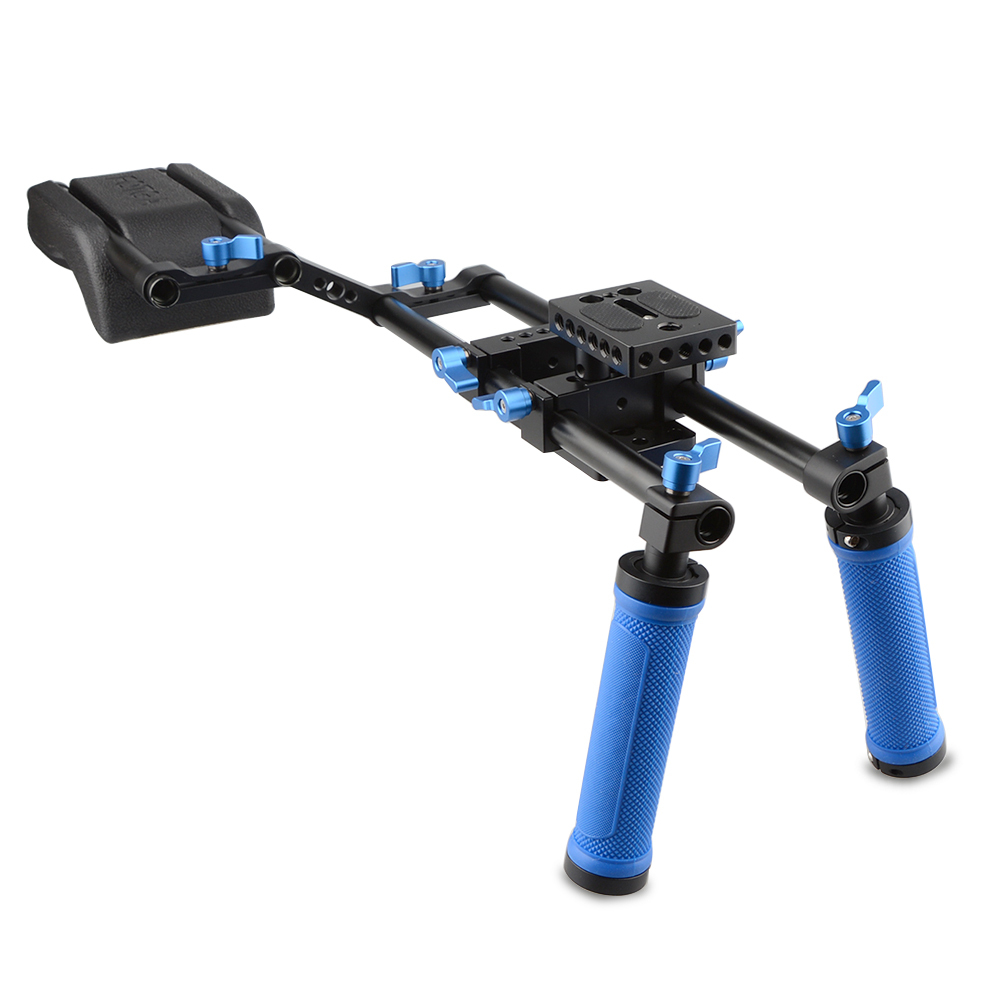 CAMVATE Shoulder Support Dual Handgrip Movie Kit (Pro)