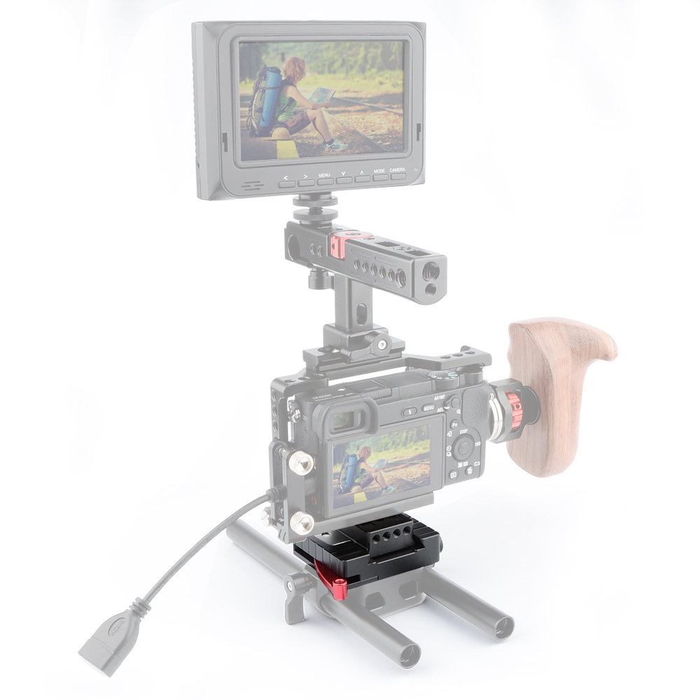 CAMVATE Quick Release Baseplate System for GH5 Stabilizer