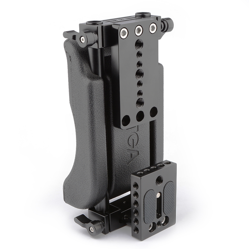 Shoulder Support Pad with Camera Baseplate & Battery Plate Mount for DSLR Rig