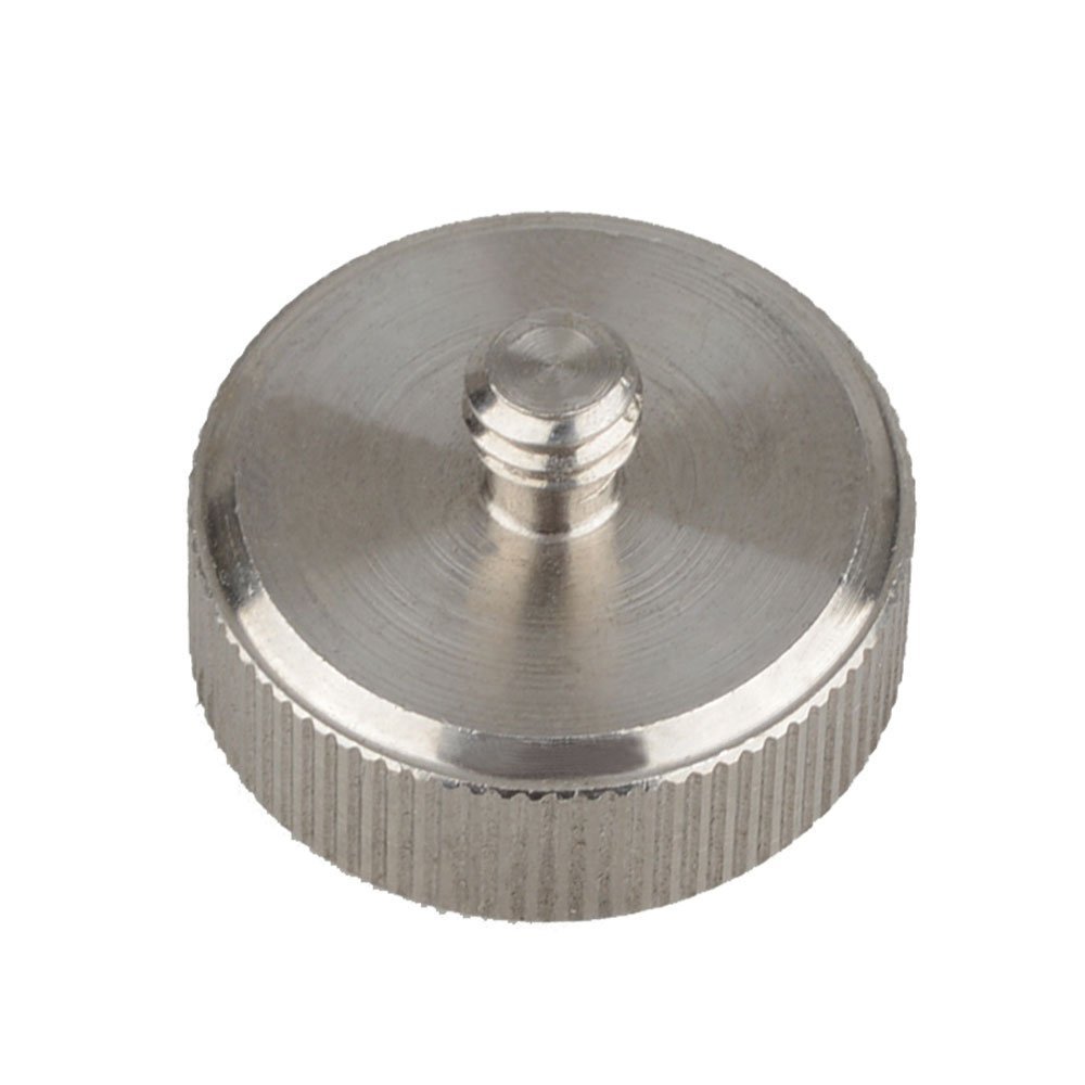 CAMVATE Metal Adapter For Cameras With Screw 1/4" To Tripod With Screw 3/8"