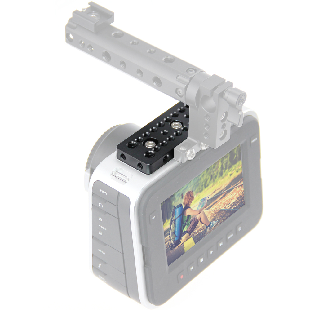 CAMVATE Cheese Plate Top Plate fr Blackmagic Cinema Camera BMCC Dslr Slr Camera