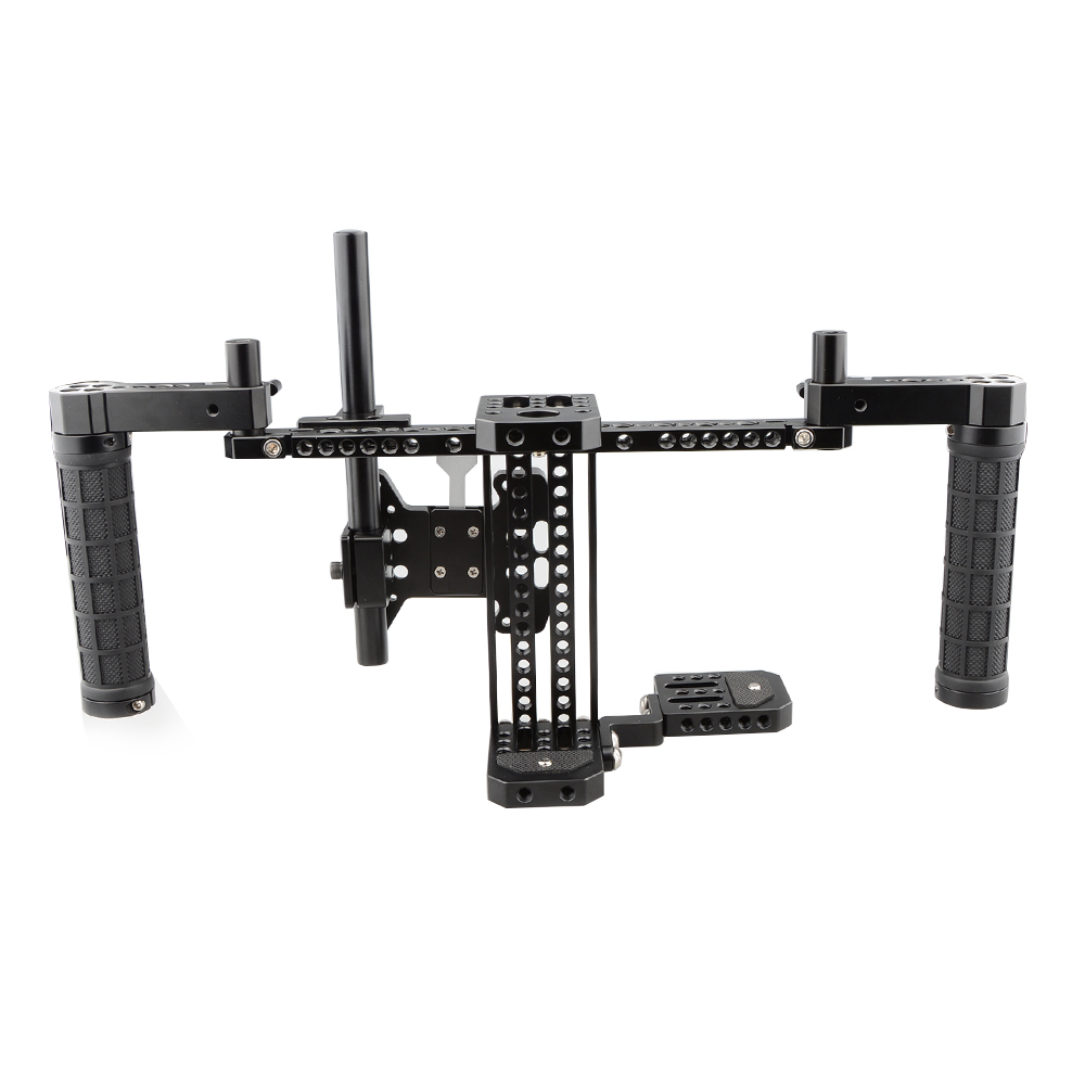 CAMVATE Director's Monitor Cage Kit with V-Lock Plate