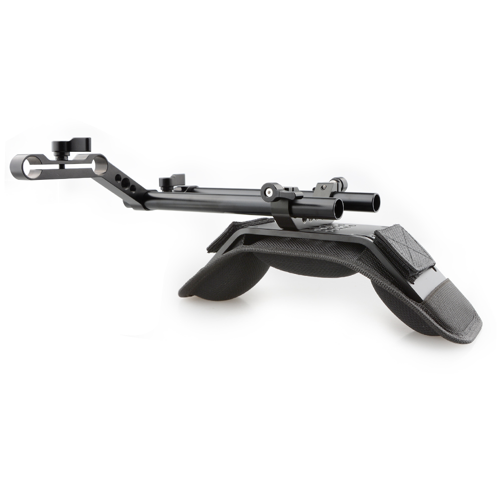 CAMVATE Shoulder Mount Kit for 15mm Rail Support Rig (Z Shaped Railblock )