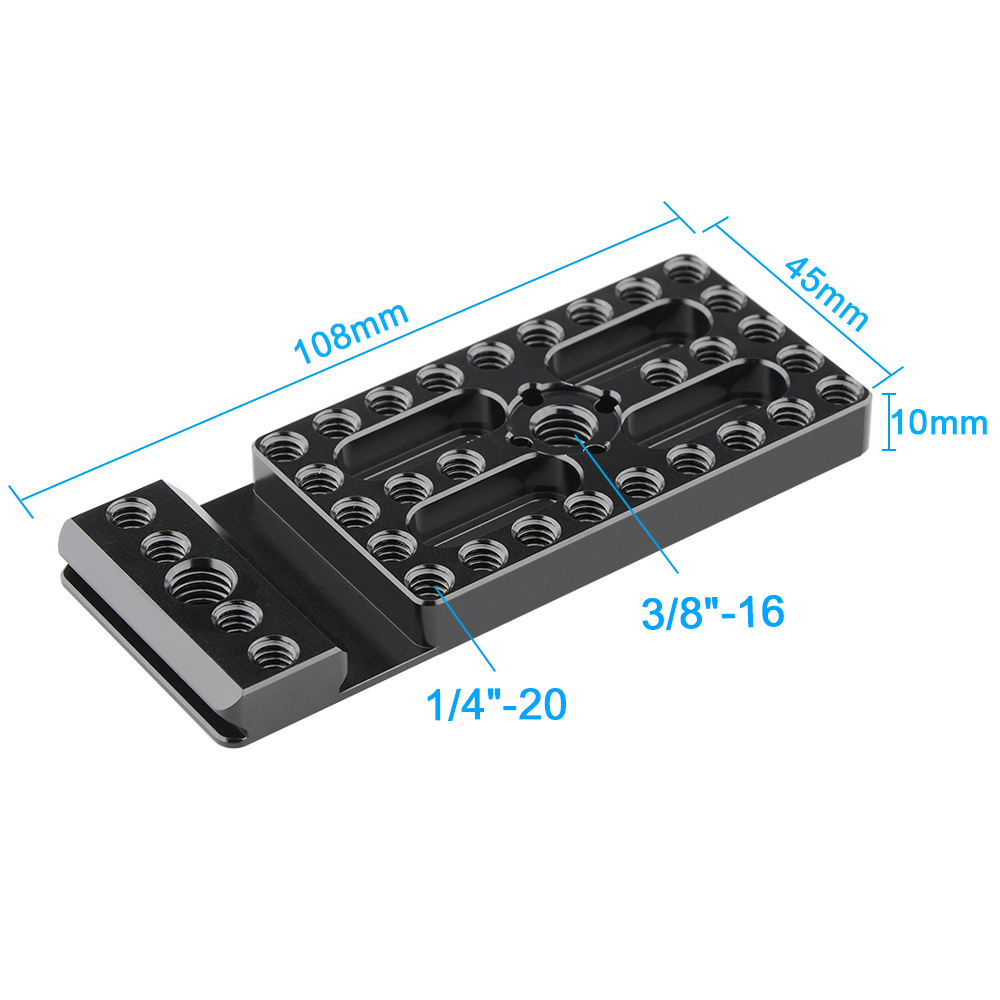 CAMVATE Easy Plate for RED Camera (NATO Rail)