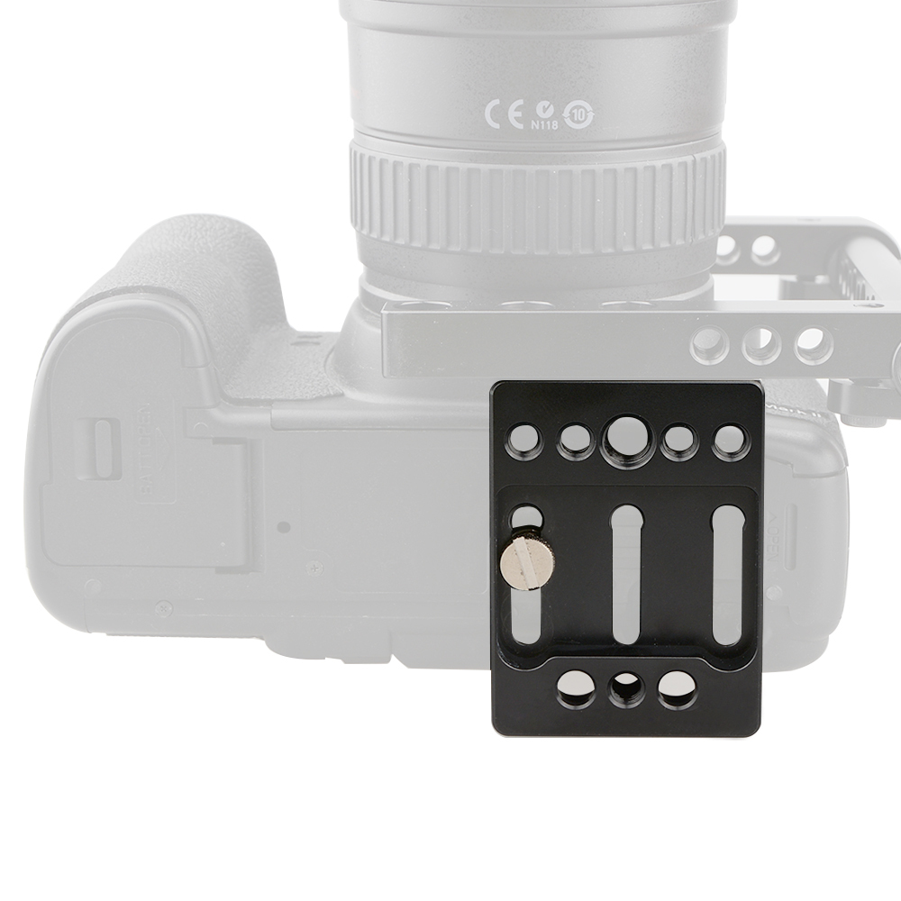 CAMVATE DSLR Camera Baseplate for Cage Rig (Universal)