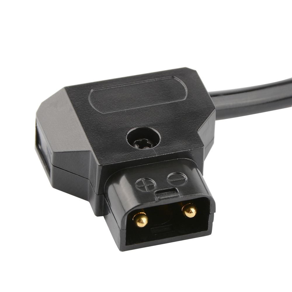 CAMVATE Male D-Tap B Type Power Tap to 4-Port Female D-Tap P-Tap Hub Adapter Splitter