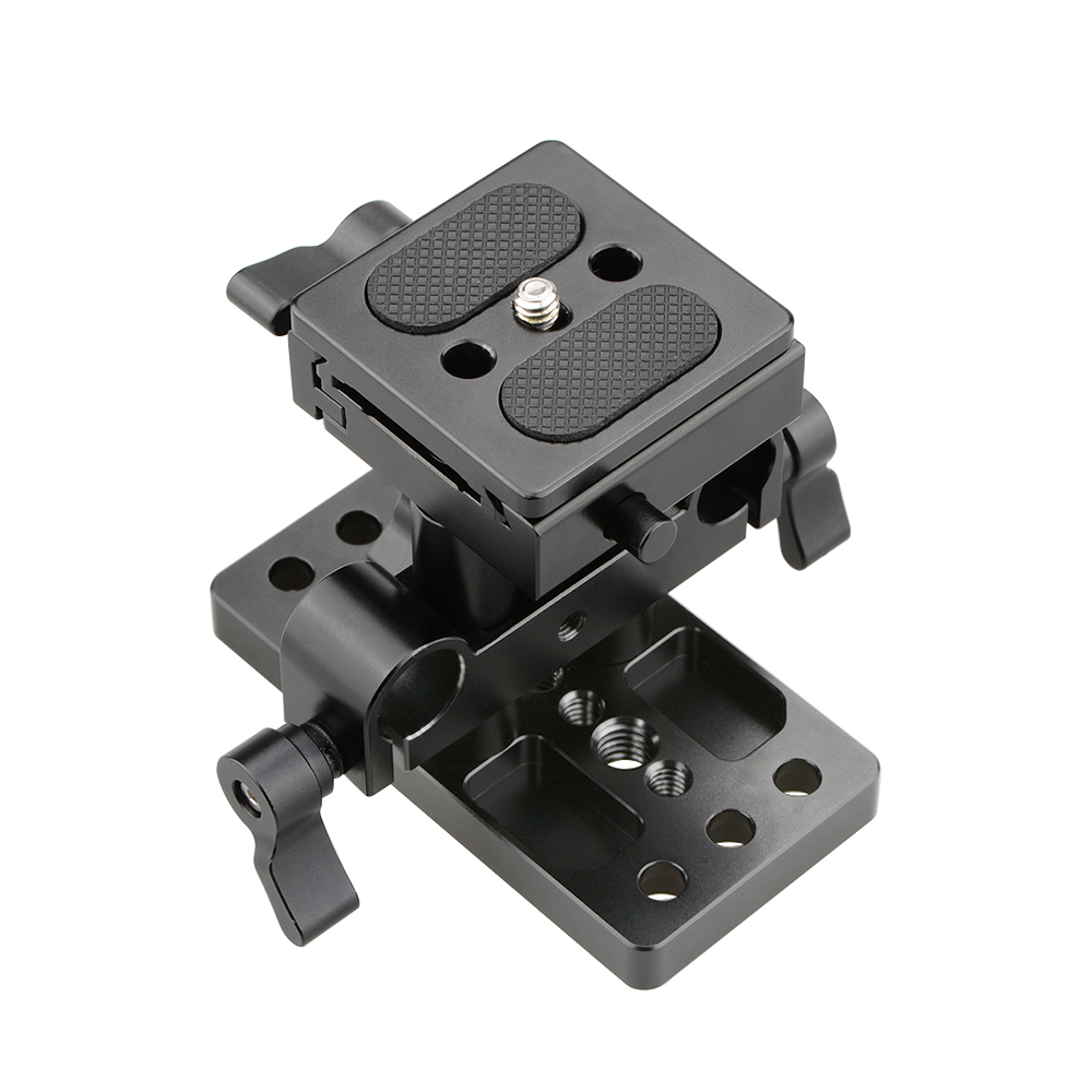 CAMVATE ARCA Style Quick Release Baseplate Pack (Height Adjustable)