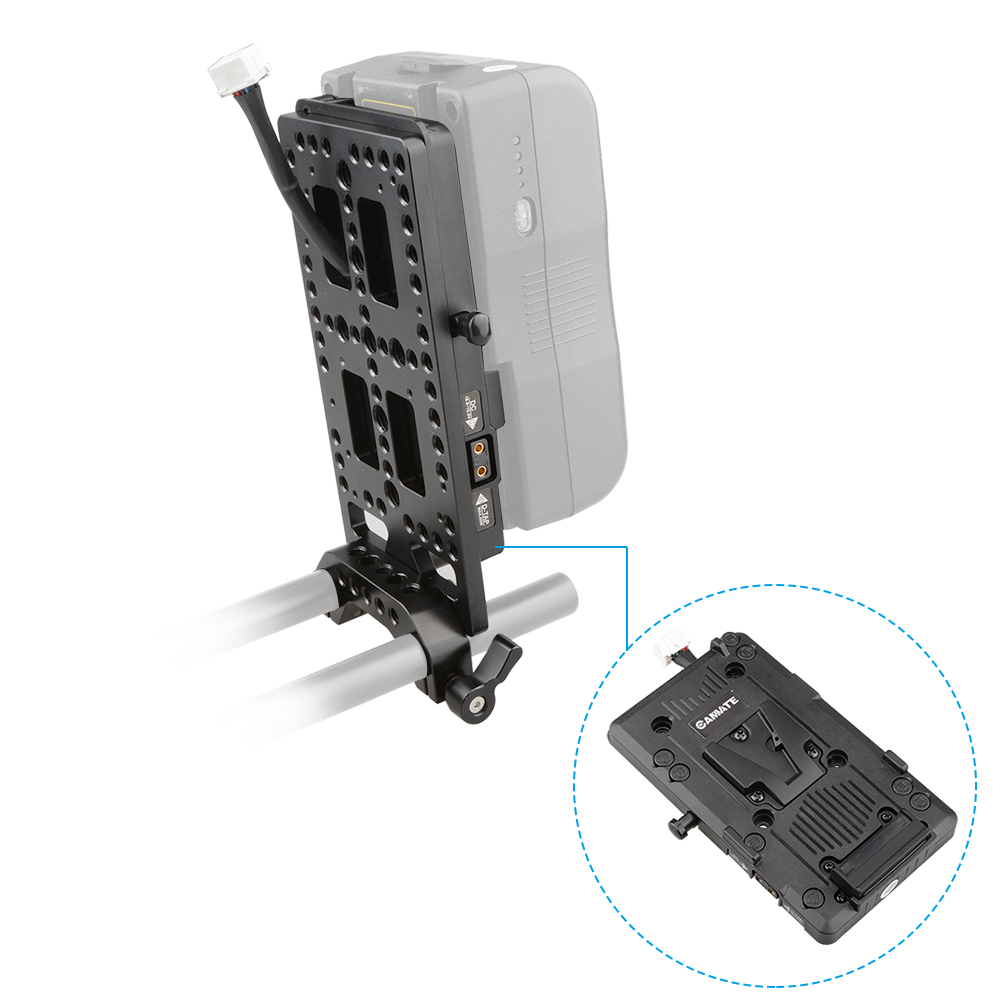 CAMVATE V-lock Battery Plate Adapter for URSA Mini