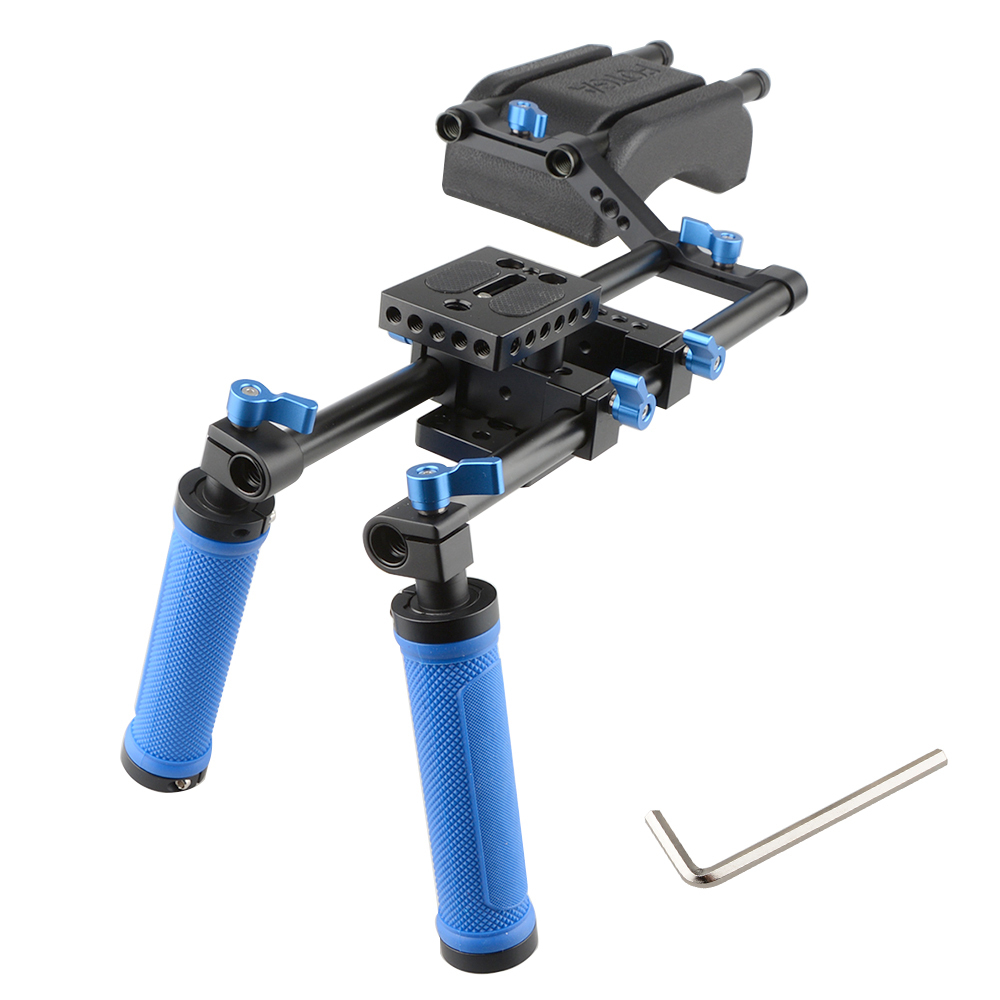 CAMVATE Shoulder Support Dual Handgrip Movie Kit (Pro)