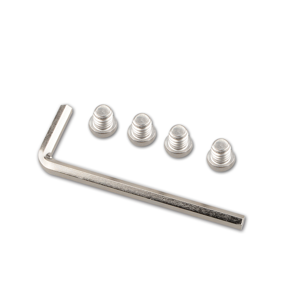 CAMVATE 1/4"-20 Thread Screw Set For Rod Clamp