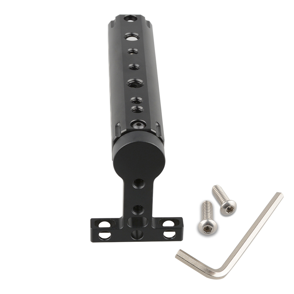 CAMVATE Aluminum Cheese Handgrip For DSLR Video Camera Cage Top Plate