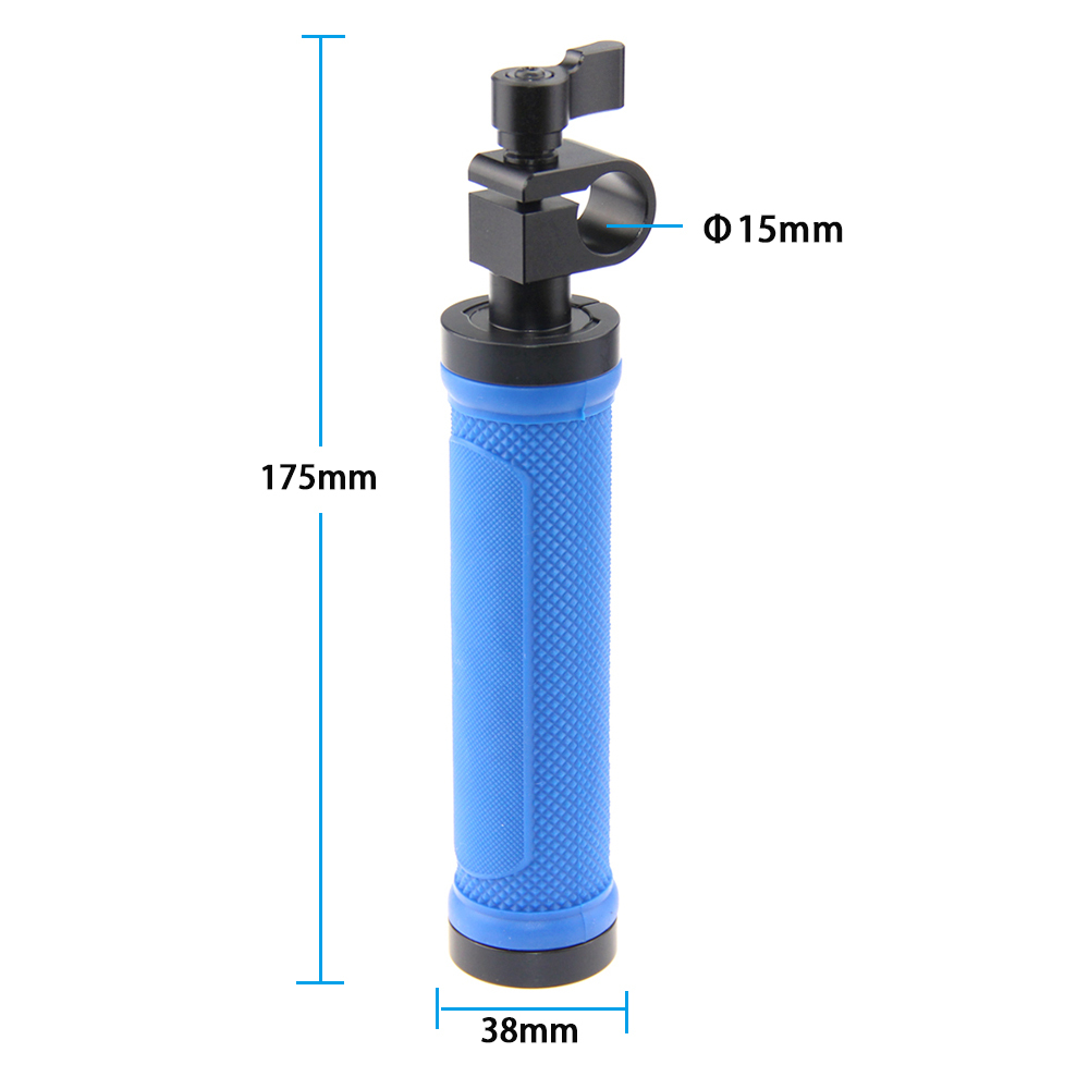CAMVATE Camera Handle Grip w/15mm Rod Hole for DSLR SLR Video Support Shoulder Rig