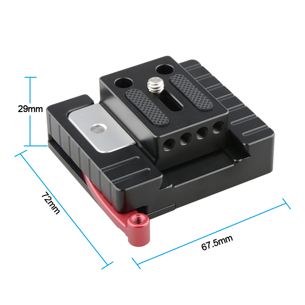 CAMVATE Quick Release Baseplate System for GH5 Stabilizer
