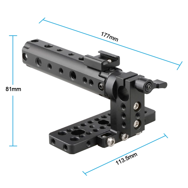 CAMVATE Top Handle Camera Grip Support Top Plate fr BlackMagic Cinema Camera BMCC