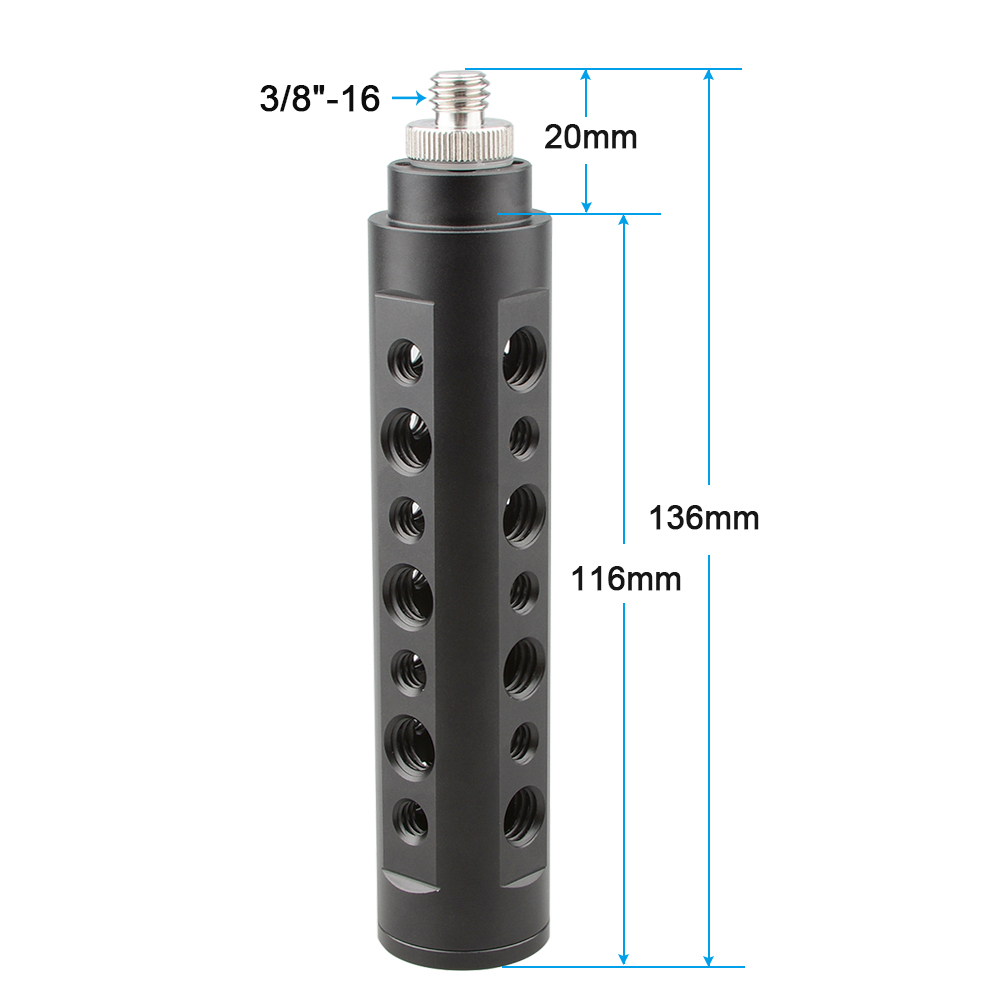 Camera handle hand grip with 3/8" thread head for digital cameras camcorders