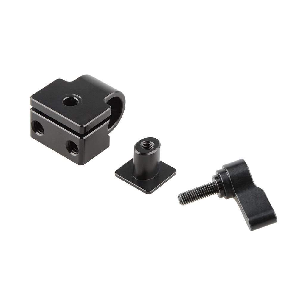 CAMVATE Shoe Mount to 15mm Rod Clamp Adapter
