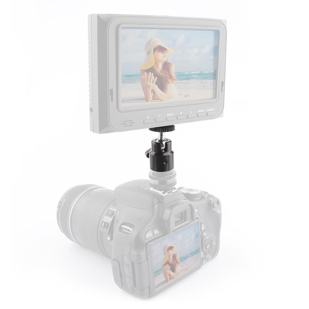 CAMVATE 1/4"-20 Mini Ball Head (2 Pieces)