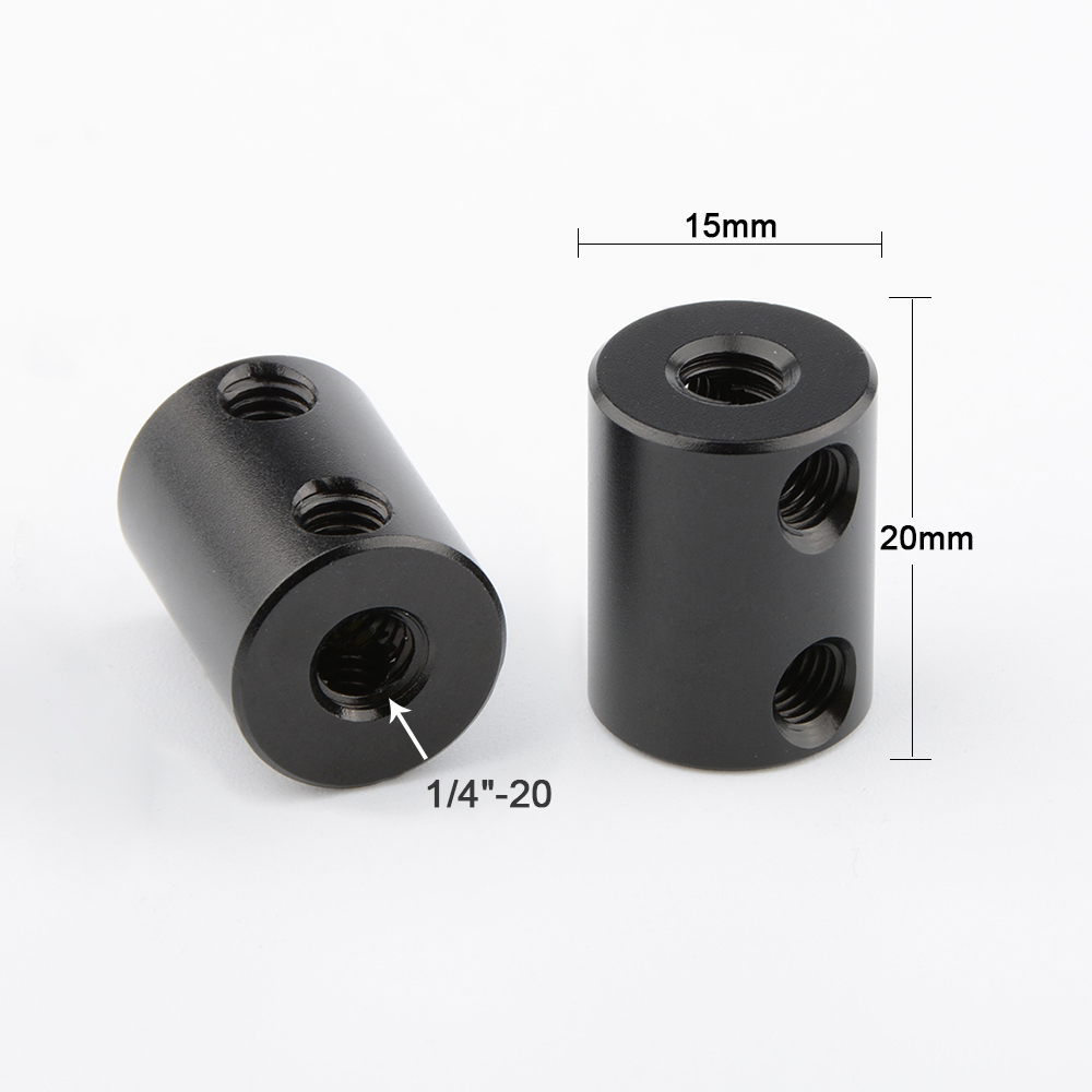 CAMVATE 15mm Micro Rod 20mm Long (2 Pieces)