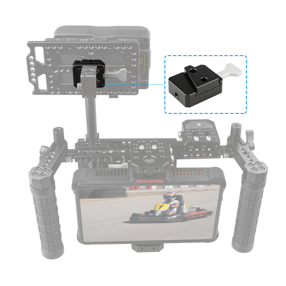 CAMVATE V-Lock Base Station And Wedge Kit