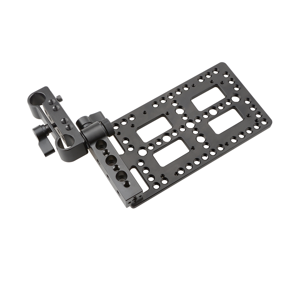 CAMVATE Versatile Battery Plate With Rod Clamp