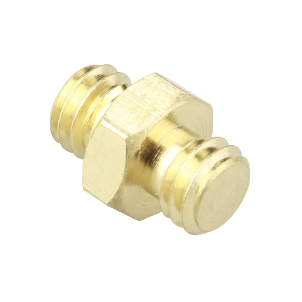 CAMVATE 3/8" Male to 3/8" Male Threaded Double Male Screw Adapter for Tripod Monopod