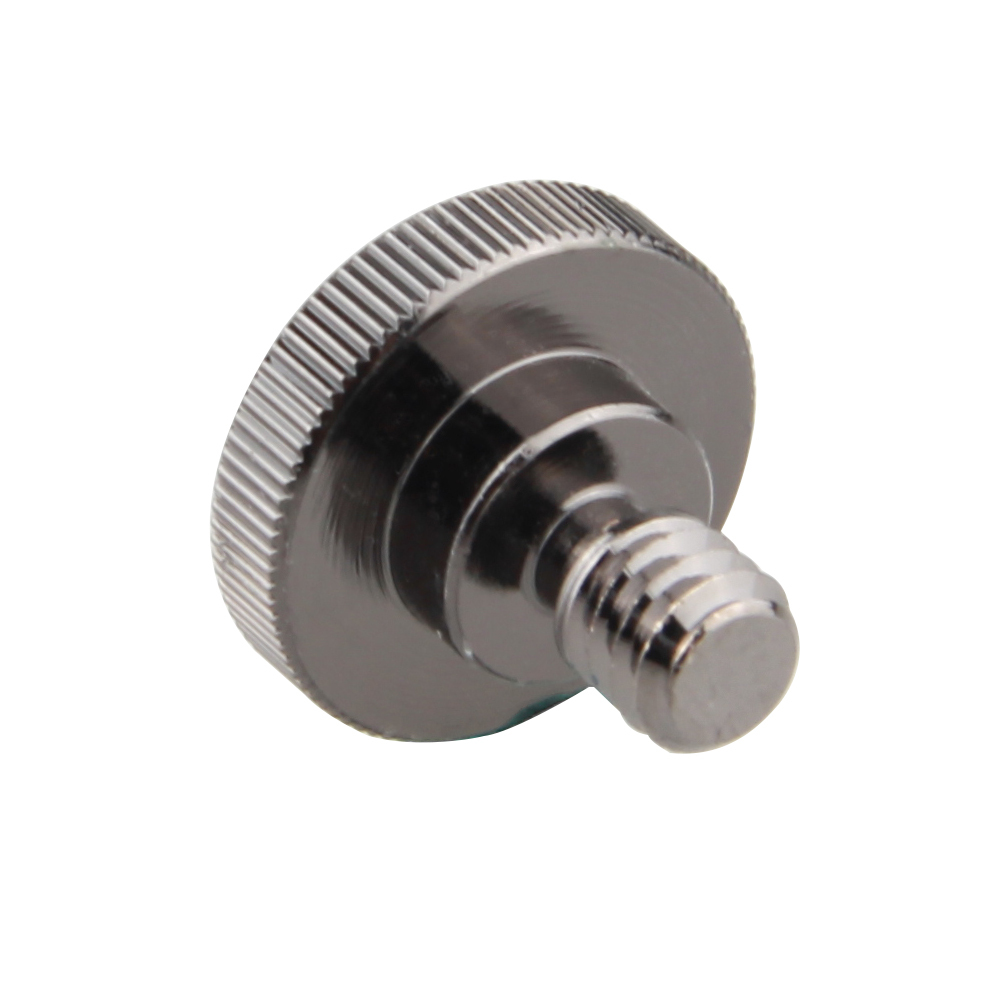 CAMVATE 1/4"-20 Male to 1/4"-20 Female Threaded Screw Adapter Hand Screw