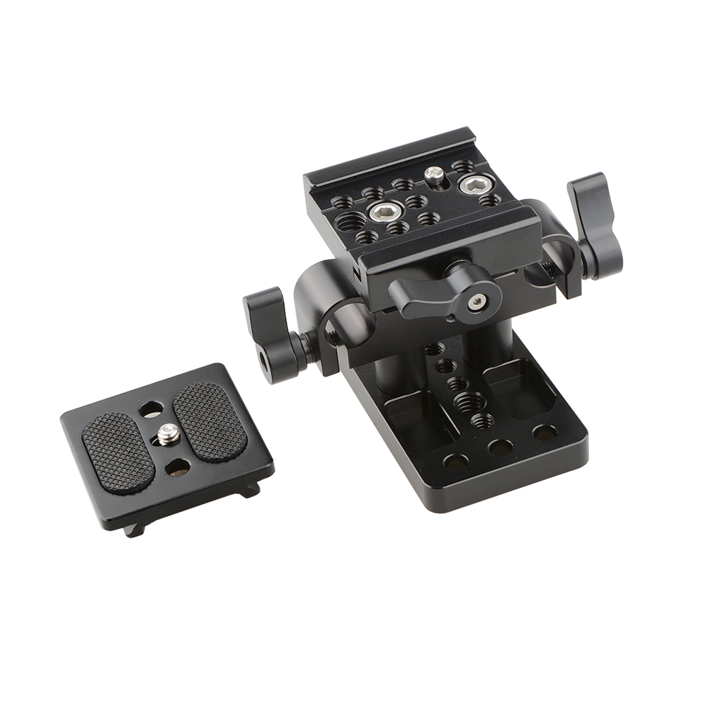 CAMVATE ARCA Style Quick Release Baseplate Pack (Height Adjustable)