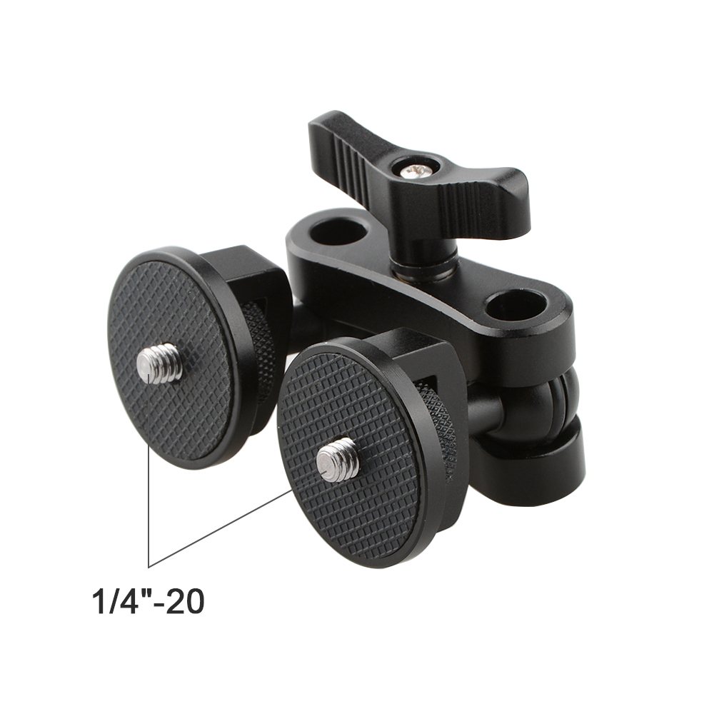 CAMVATE Ultra Articulating Arm With Ball Heads And 1/4"-20 Screw Mounts