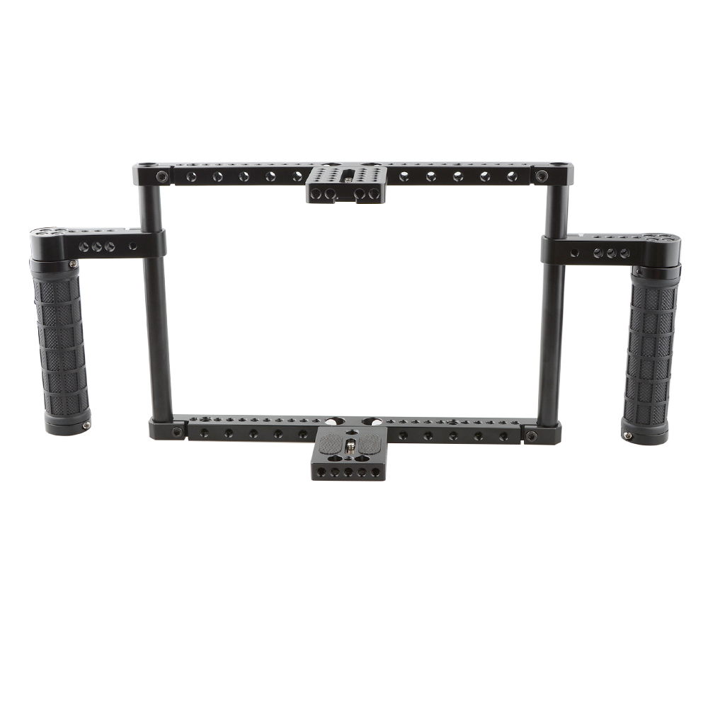 CAMVATE Full-frame Cage With Rubber Handles For Large-sized DSLR