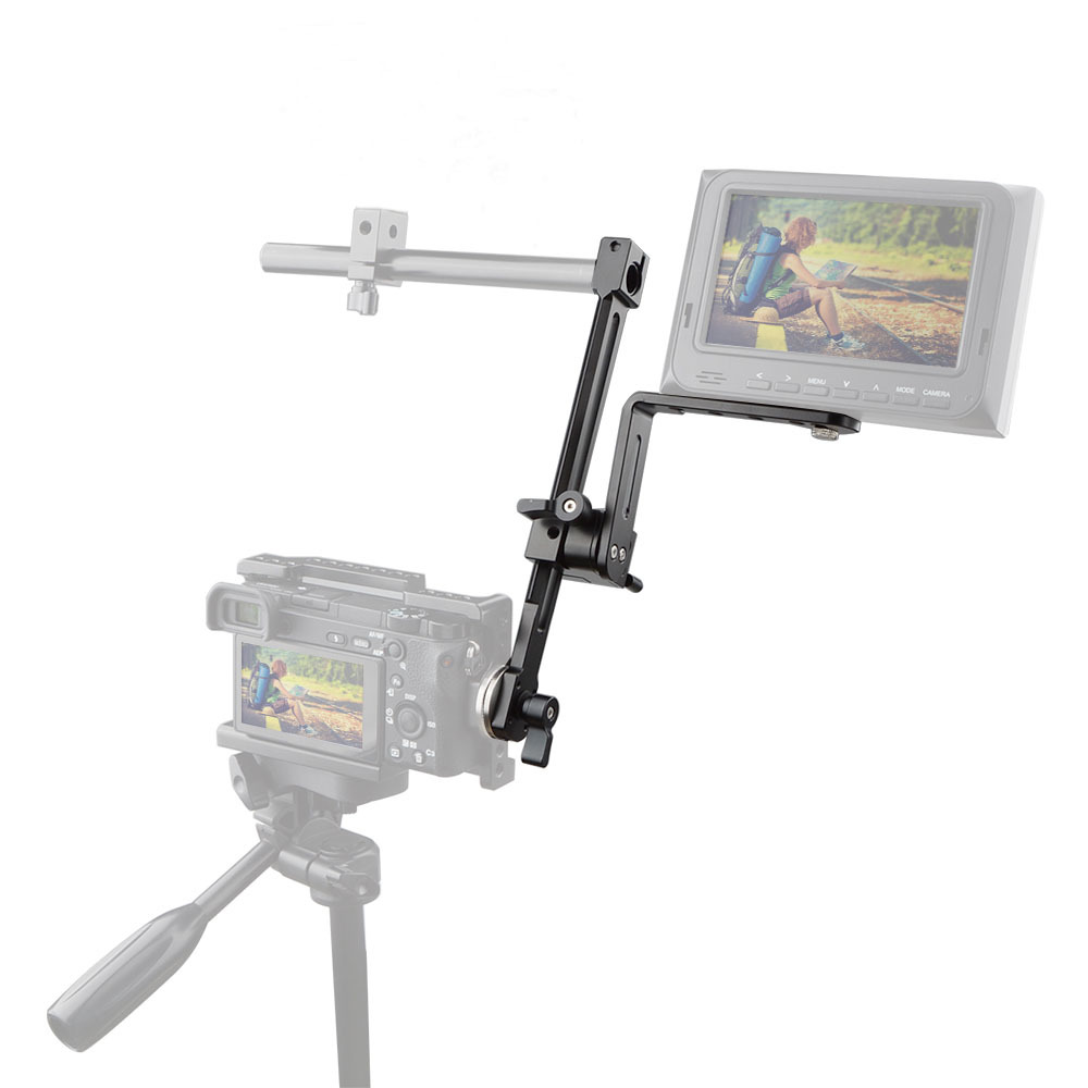 CAMVATE EVF Mount LCD Monitor Support with 15mm Rod Clamp