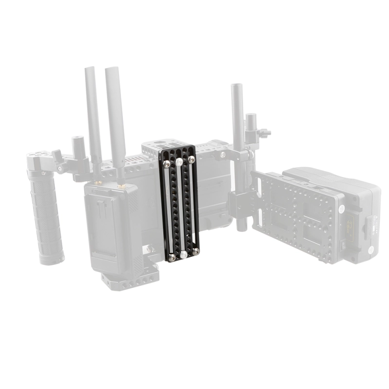 CAMVATE Mounting Cheese Plate with  1/4" Thread Holes For Monitor Cage