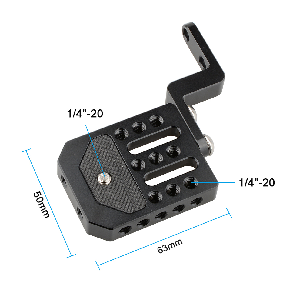 CAMVATE Versatile Connecting Cheese Plate For Monitor Cage Kit