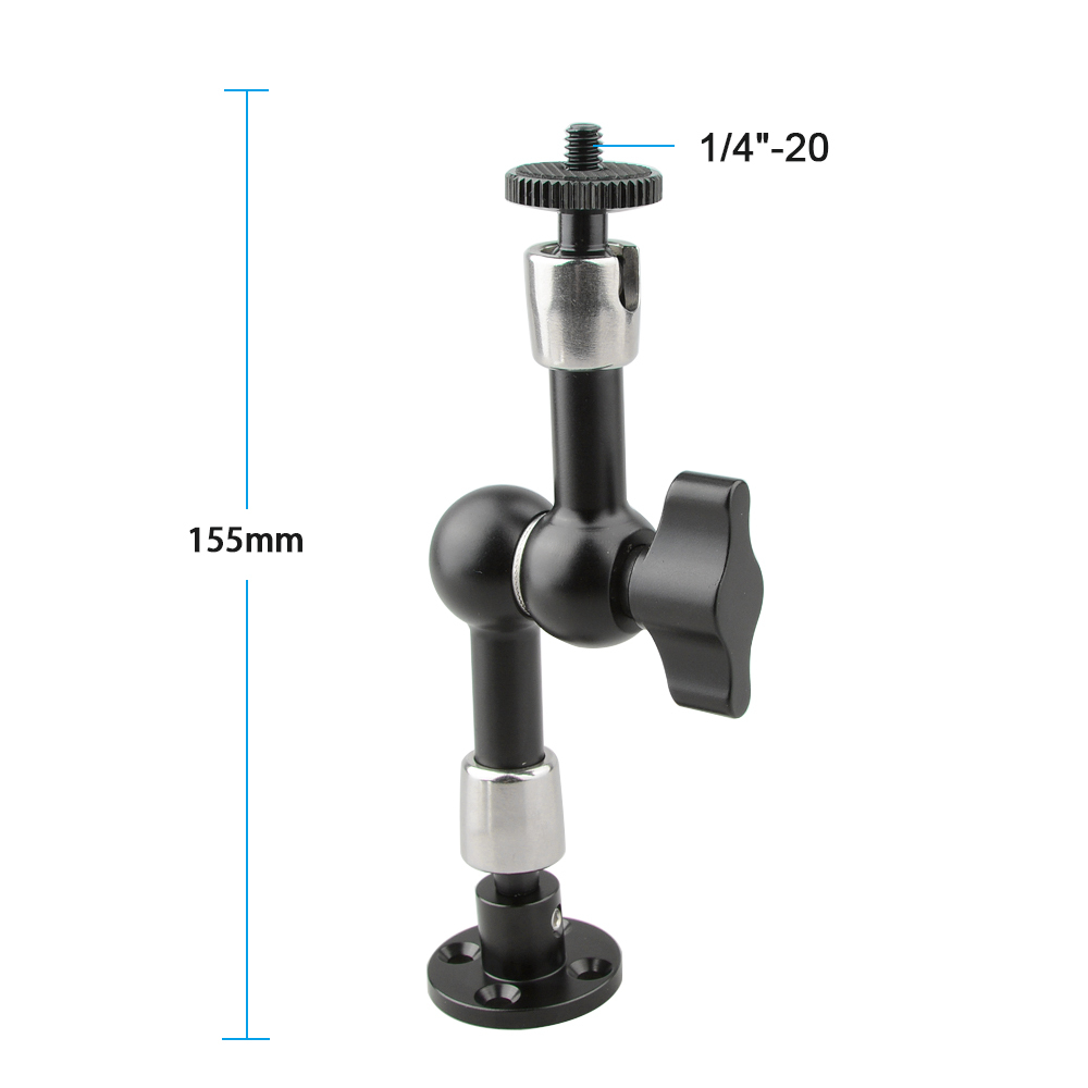 CAMVATE Photography Photo Studio Video Wall Ceiling Mount with 7" Articulated Arm