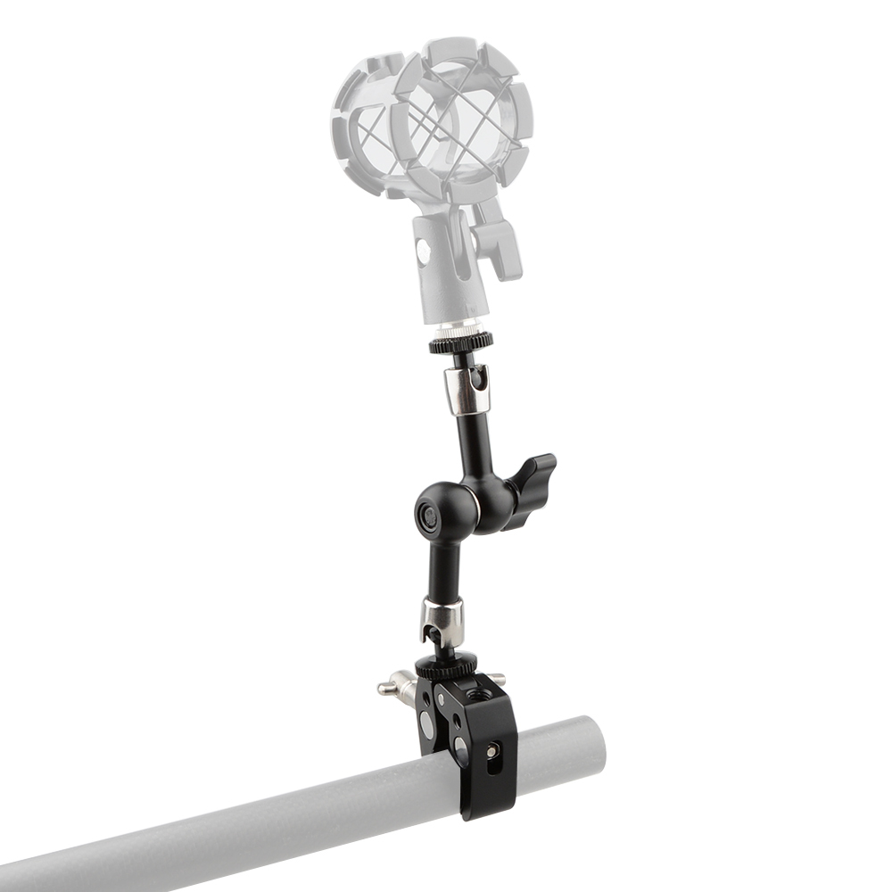 CAMVATE Crab clamp & Mini Ball Head Camera Mount  for microphones