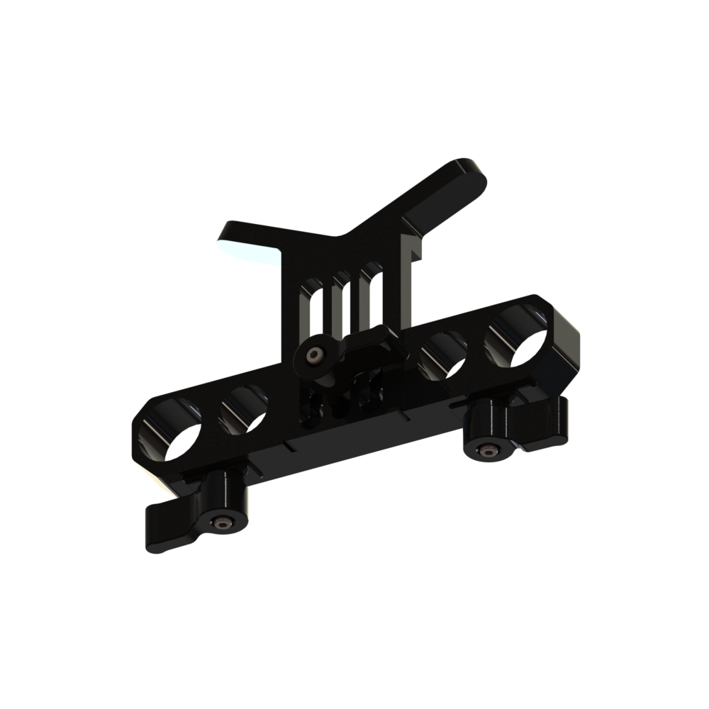 CAMVATE 15mm 19mm Rod Clamp With Lens Support (Custom Made)