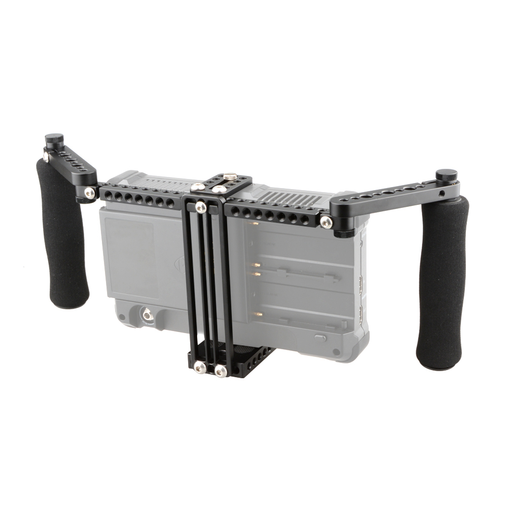CAMVATE Concise Monitor Cage With Adjustable Sponge Handles