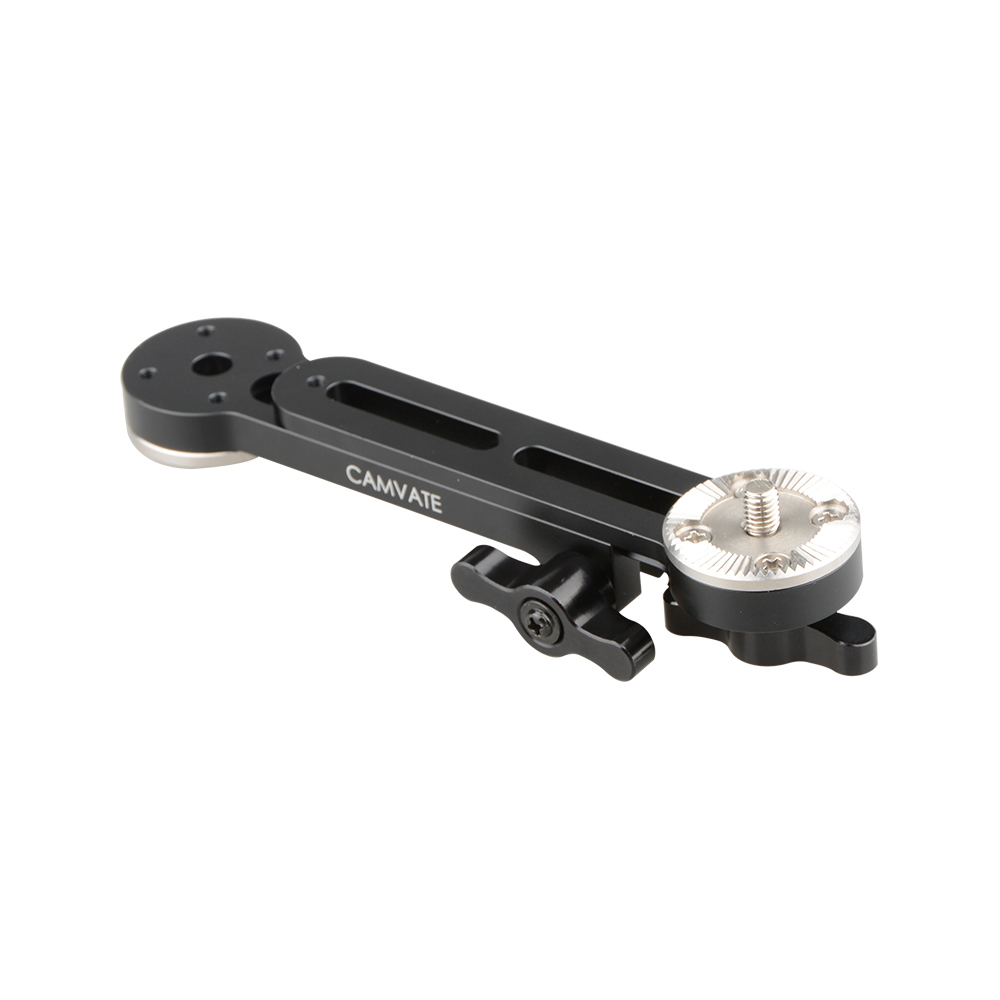 CAMVATE Adjustable Extension Arm With Double Rosette Mounts