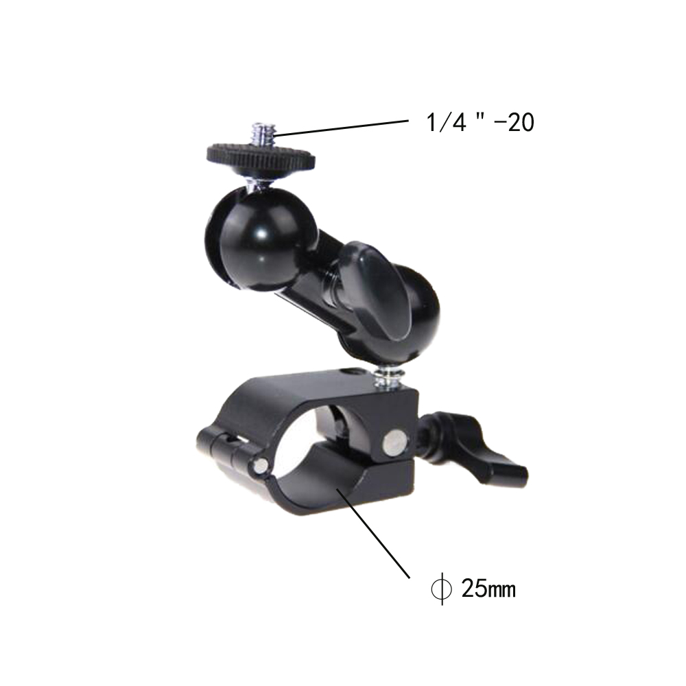 CAMVATE Monitor Clamp Mounting Plate + 1/4" 360 rotating Mount for DJI Ronin-M