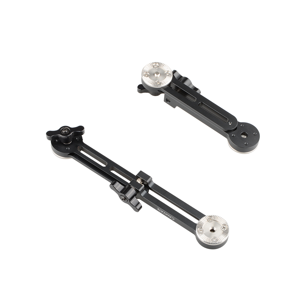 CAMVATE Adjustable Extension Arm With Double Rosette Mounts  (1 Pair)