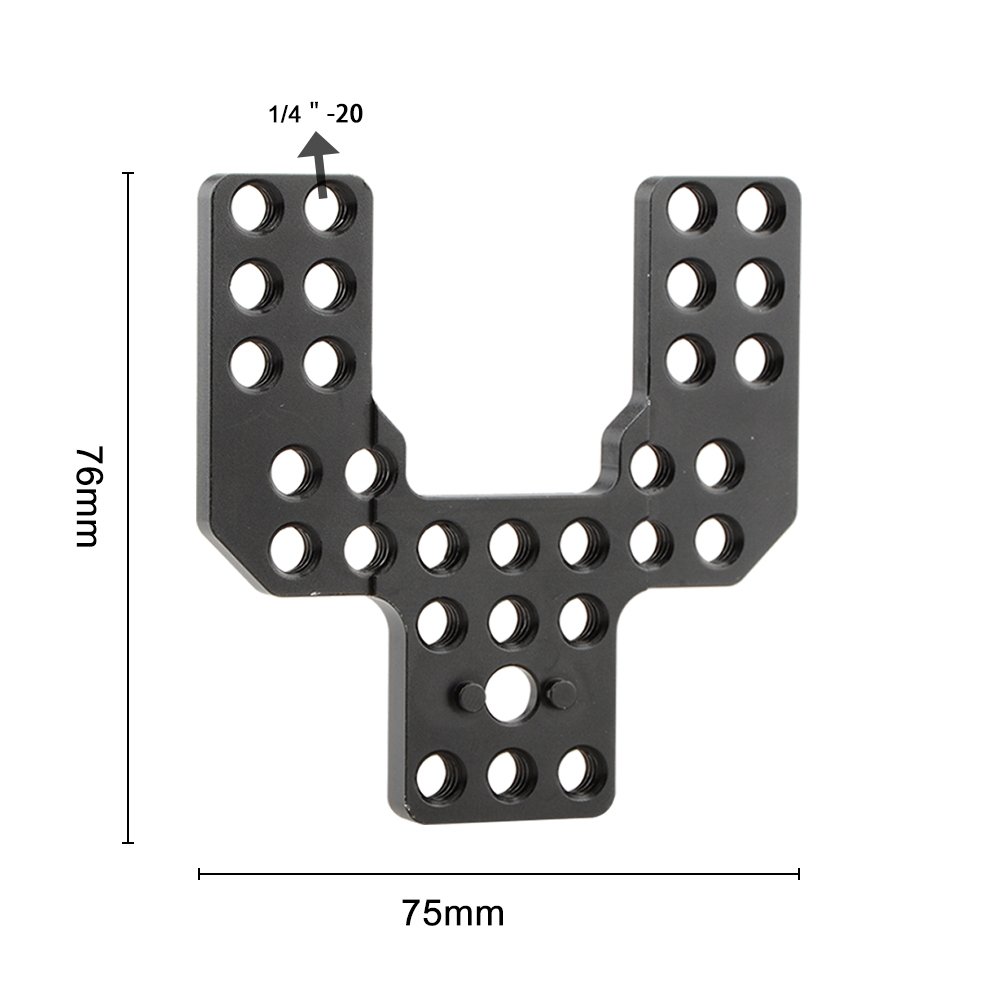 CAMVATE Y-shape Back Plate For SmallHD Monitors