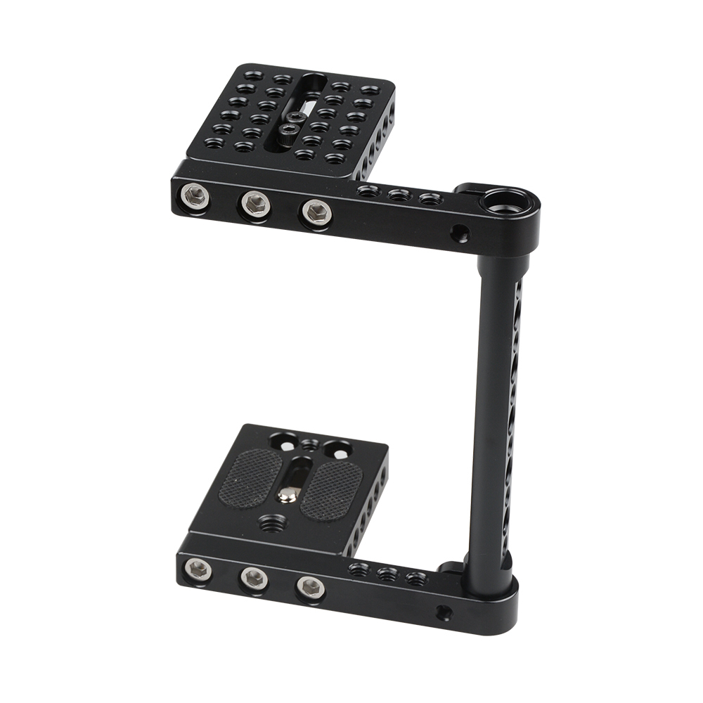 DSLR Camera Video Support Baseblate Cage for Canon Nikon Sony Panasonnic