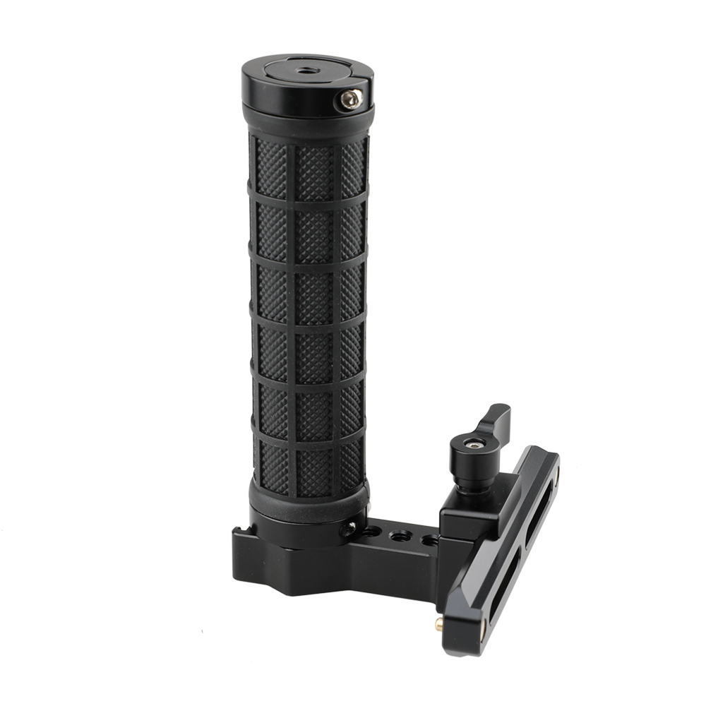 CAMVATE Quick Release Handle (Black Rubber Grip) with 100mm NATO Rail