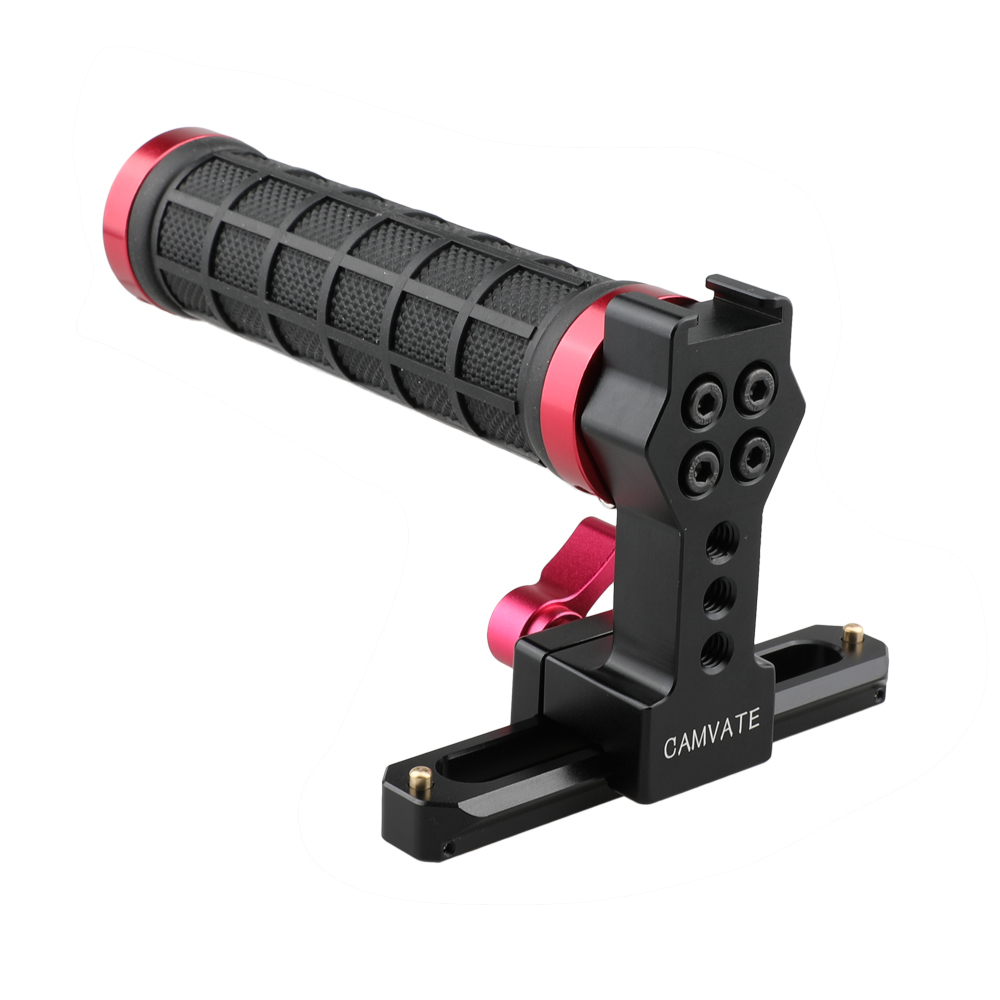 CAMVATE Quick Release Handle (Nato Rail Handgrip Top Handle) with 100mm NATO Rail